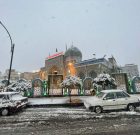 عکس| روز برفی آستانه‌اشرفیه