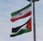 اهتزاز پرچم فلسطین در دیار سلطان و فریاد انزجار از صهیونیست‌ها +عکس